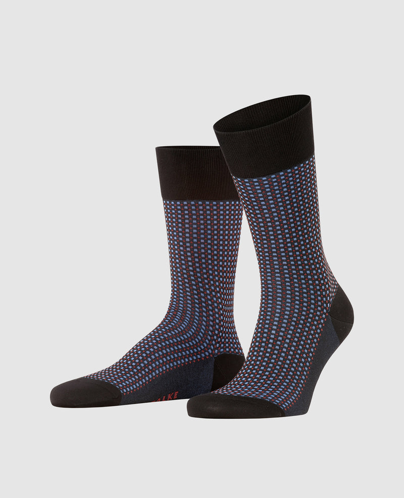 FALKE Uptown Tie Herren Socken - black