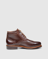 Buda Full Brogue H - Mocca