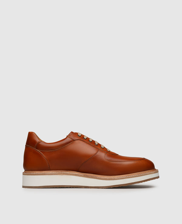 London Sneaker TC - Cognac