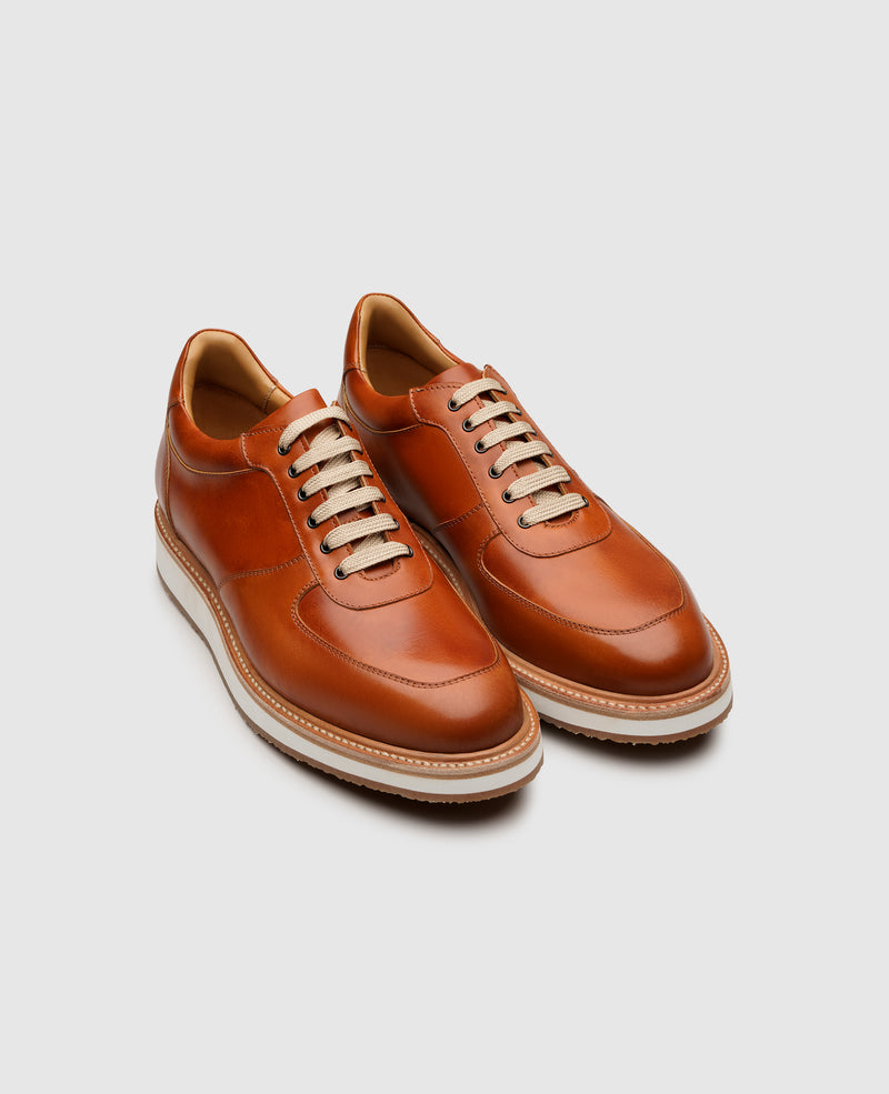 London Sneaker TC - Cognac