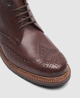 Janosh K Full Brogue BC - Dunkelbraun