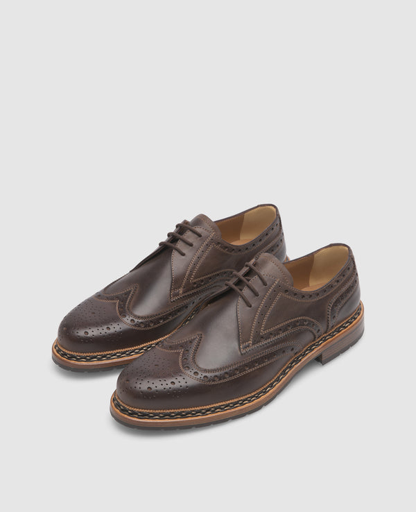 Buda Full-Brogue H - Mocca