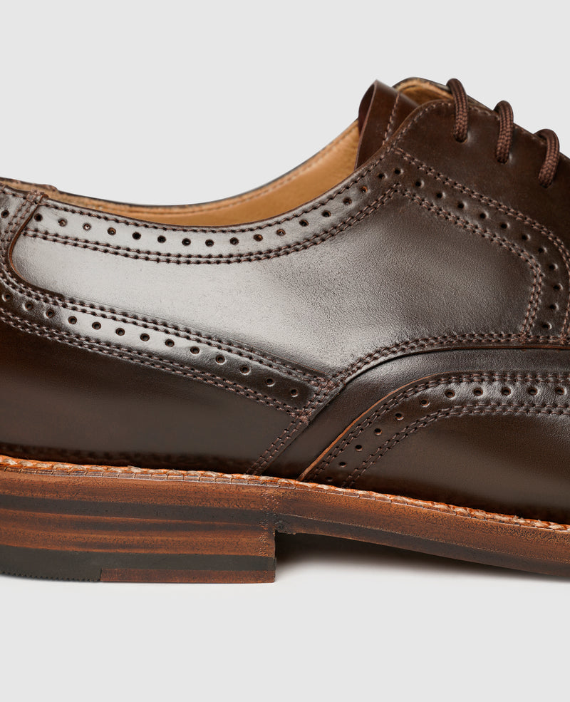 Luzern Full-Brogue C - Dark Cognac