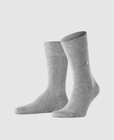 Burlington Lord Herren Socken - light greymel.