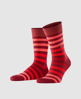 Burlington Blackpool Herren Socken - coralred